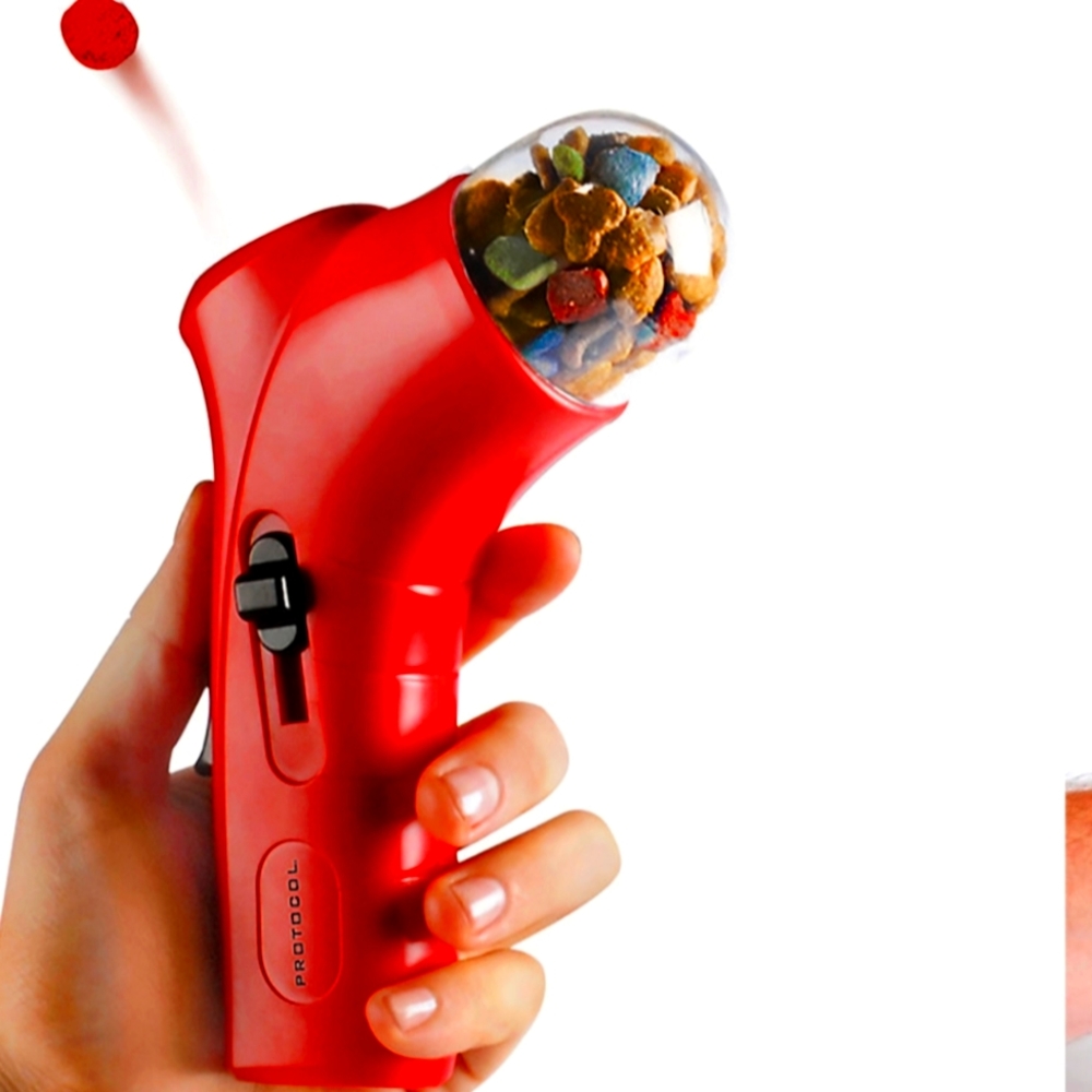 Dog treat launcher